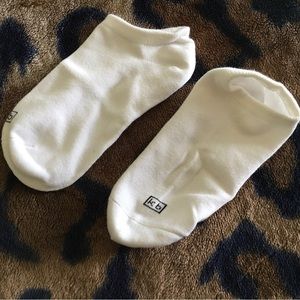 12 Pairs White Ankle Socks